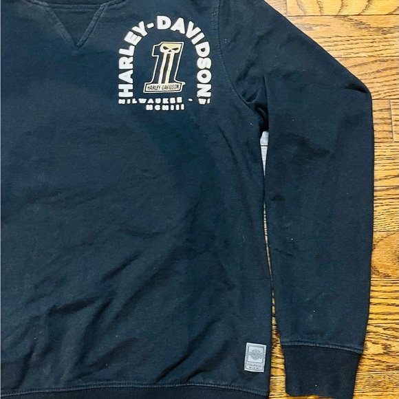 Harley-Davidson Women’s Medium Black Crewneck Sweatshirt - Picture 9 of 12